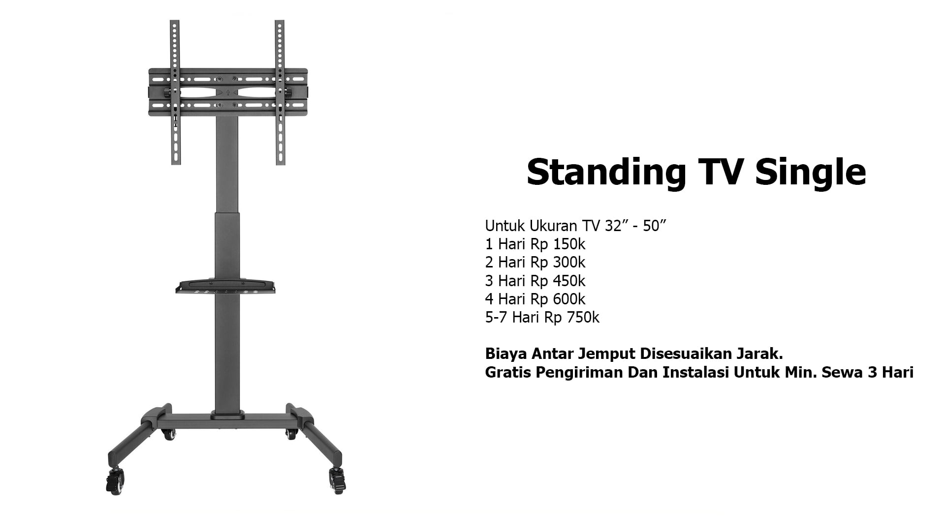Standing TV Single